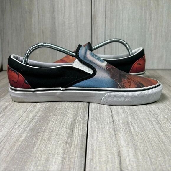 Vans Custom Culture Art Tattoo Ink’d Classic Slip On Skate Shoes Mens Size 10.5 - Picture 6 of 10